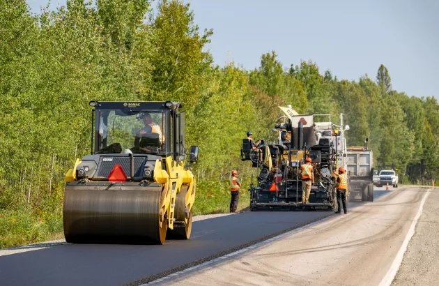 RAPIÉCAGE DE LA ROUTE DES PIONNIERS 
